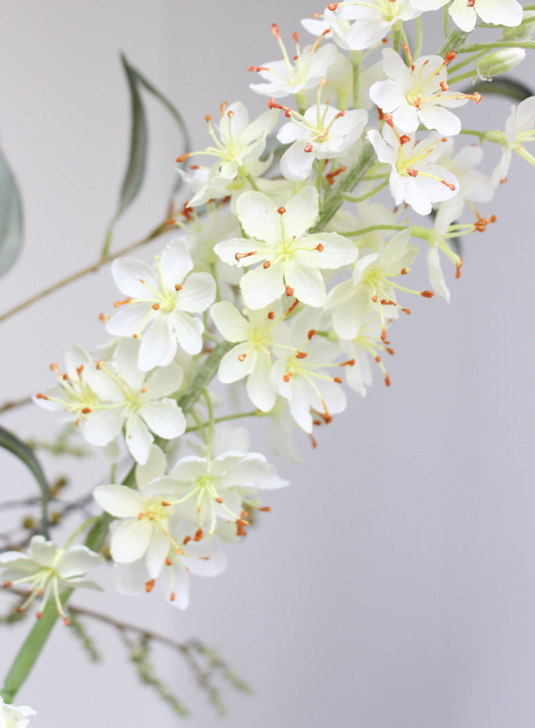 Copenhagen Artificial & Silk Flower Bouquet - White Flowers